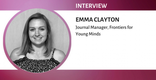 Interview with Emma Clayton, Journal Manager, Frontiers for Young Minds