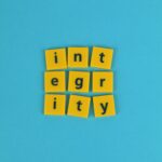 Integrity, academic integrity depicted visually