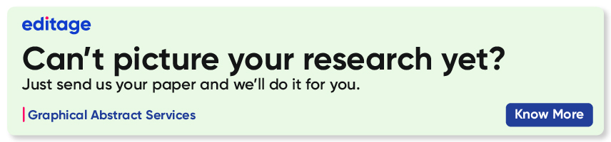 Graphical abstract footer banner. Picture your research