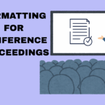 conference paper formatting